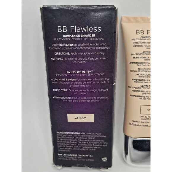 Younique BB cream Complexion Enhancer in Shade Cream 50ml New in Box - Picture 4 of 6